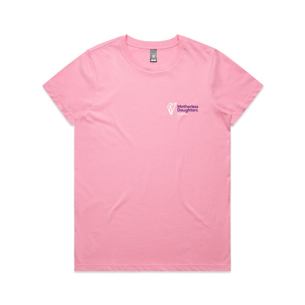 MDA Basic Logo Tee Pink MDA Basic Logo Tee Pink Thumbnail