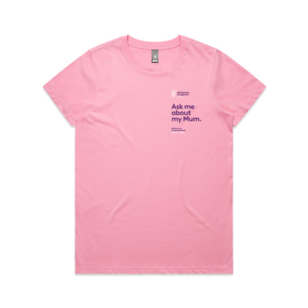 Awareness Week 2026 - Ask Me About My Mum (pink) Thumbnail